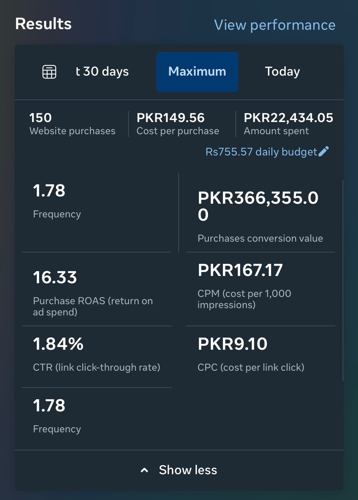 Anonymous Meta dashboard 8
